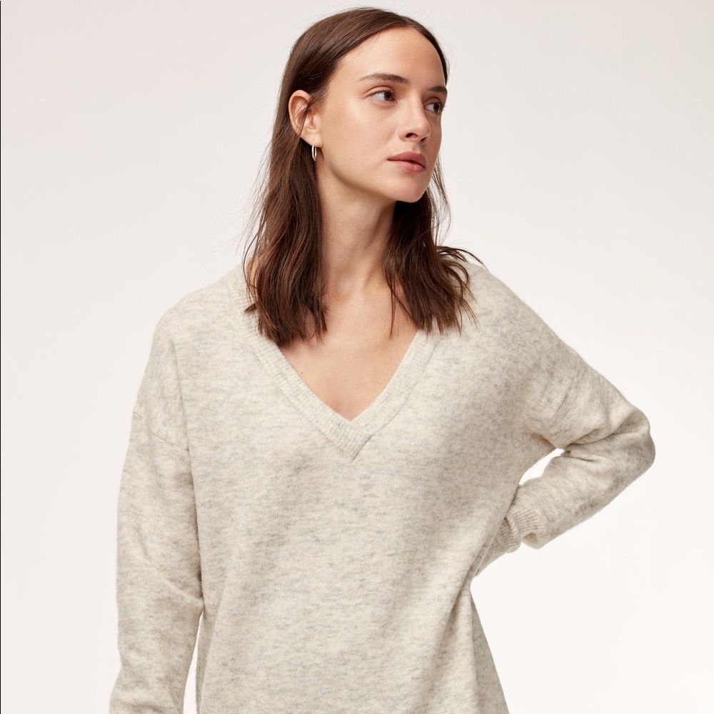 Aritiza Barbaton V neck sweater